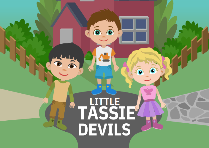 Little Tassie Devils Book